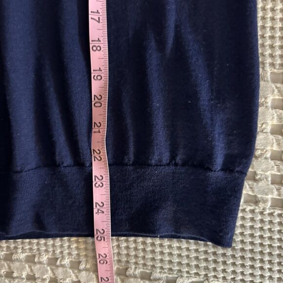 J. Crew Tippi Liberty Floral Collar Layered Sweater Womens Size M Merino Wool - Picture 8 of 8